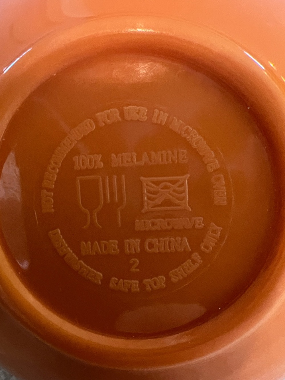 Measuring Bowls Cups Melamine Halloween Witches Spiders Black & Orange Nesting - Picture 3 of 5